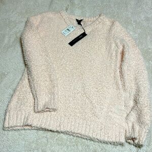 Intro light pink sweater size large new with tags